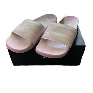 Adidas Women's Adilette Comfort Slide Lilac Purple Pink New